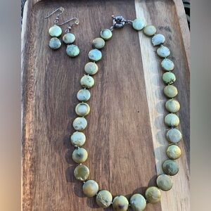 Vintage Koko Pearl set ~ Necklace and Earrings